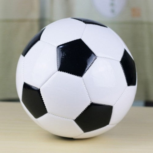 Classic Black and White Panels Soccer Ball